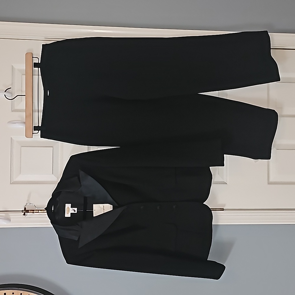 2PC Talbots Suit Set Blazer & Pants Jacket Elegant Wear Career Office Wear - Picture 3 of 16